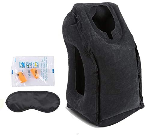 Inflatable Travel Pillows for Airplanes, Offices & Road Trips
