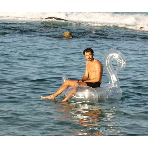 Crystal Clear Flamingo Float - MyTravelShop.ca