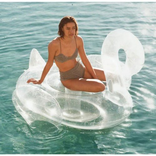 Crystal Clear Flamingo Float - MyTravelShop.ca