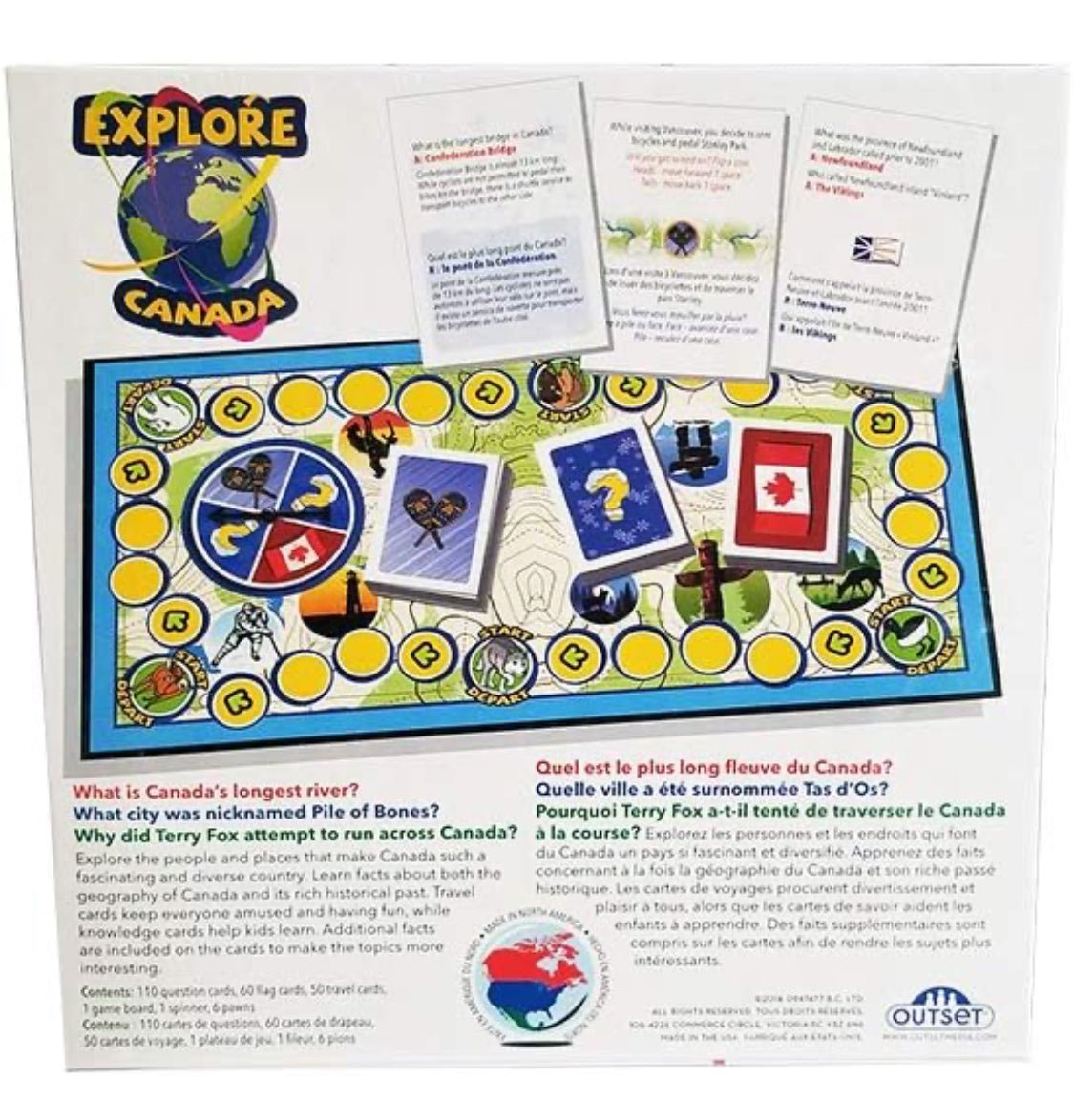 Explore Canada Board Game - MyTravelShop.ca