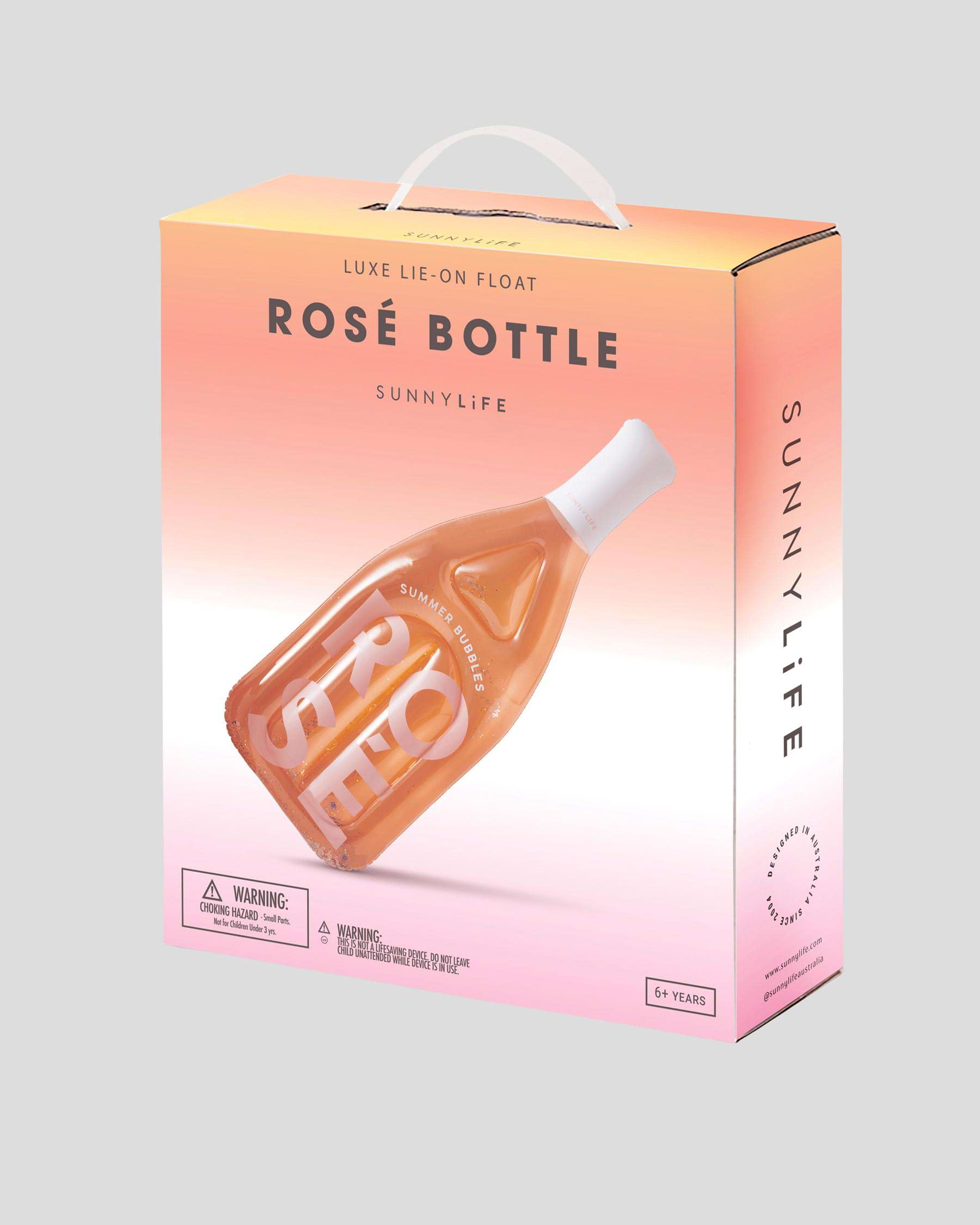 Rosé Bottle Float - MyTravelShop.ca