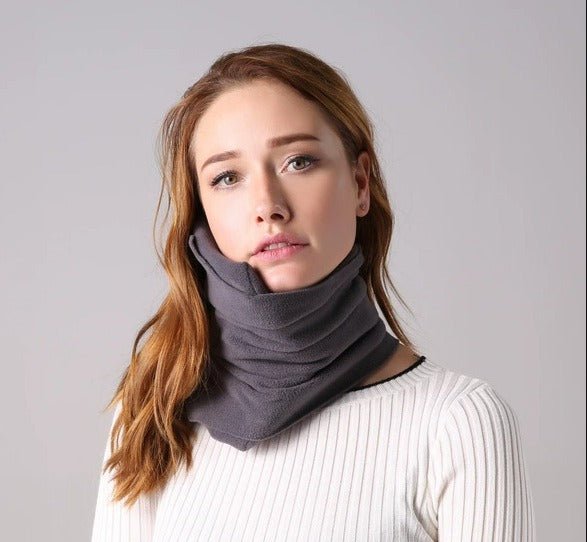 Travel Pillow Cervical Protection Pillow U - shaped Portable Aircraft Pillow U - shaped Travel Scarf Pillow Office Nap - MyTravelShop.ca