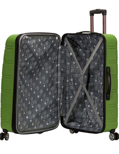2PC Expandable ABS Spinner Luggage Set, Green 20 Inch 28 Inch - MyTravelShop.ca