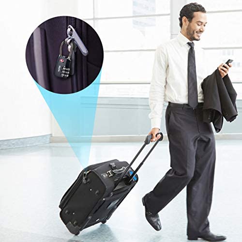 TSA Luggage Locks,[Newest Version][2 Pack] Diyife 3-Digit Travel Lock, Combination Padlocks, Code Lock for Travel Suitcase Luggage Bag Case - My Travel Shop