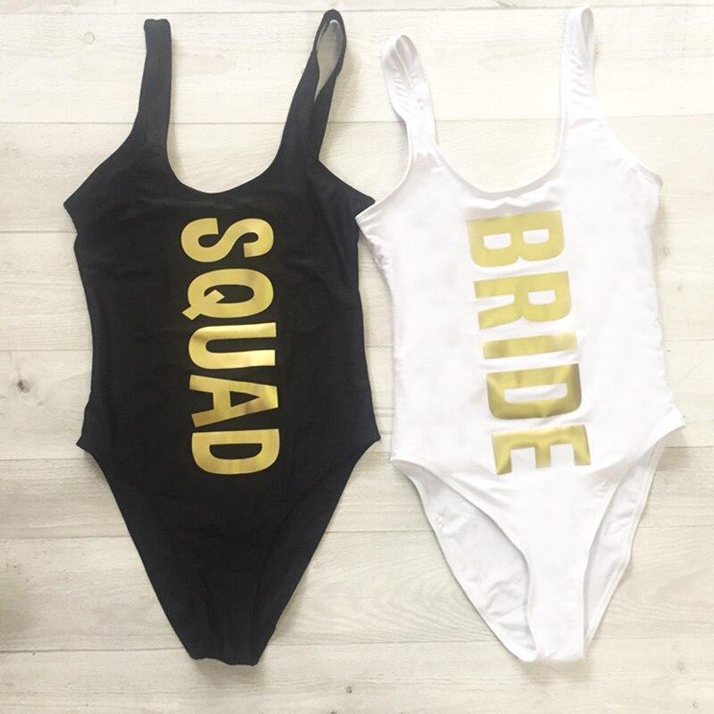 BRIDE & SQUAD One Piece Swimsuit - My Travel Shop