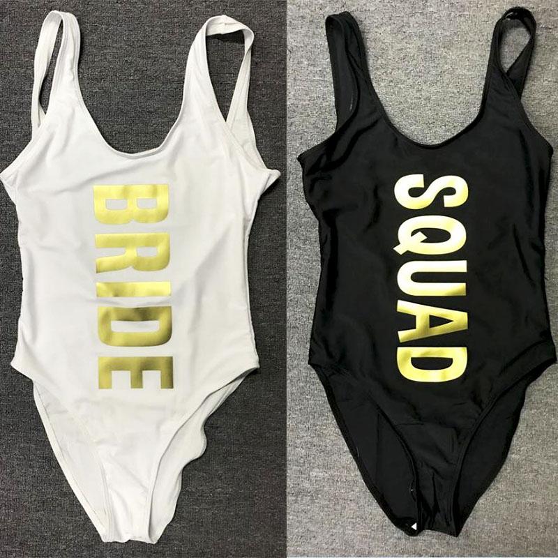 BRIDE & SQUAD One Piece Swimsuit - My Travel Shop
