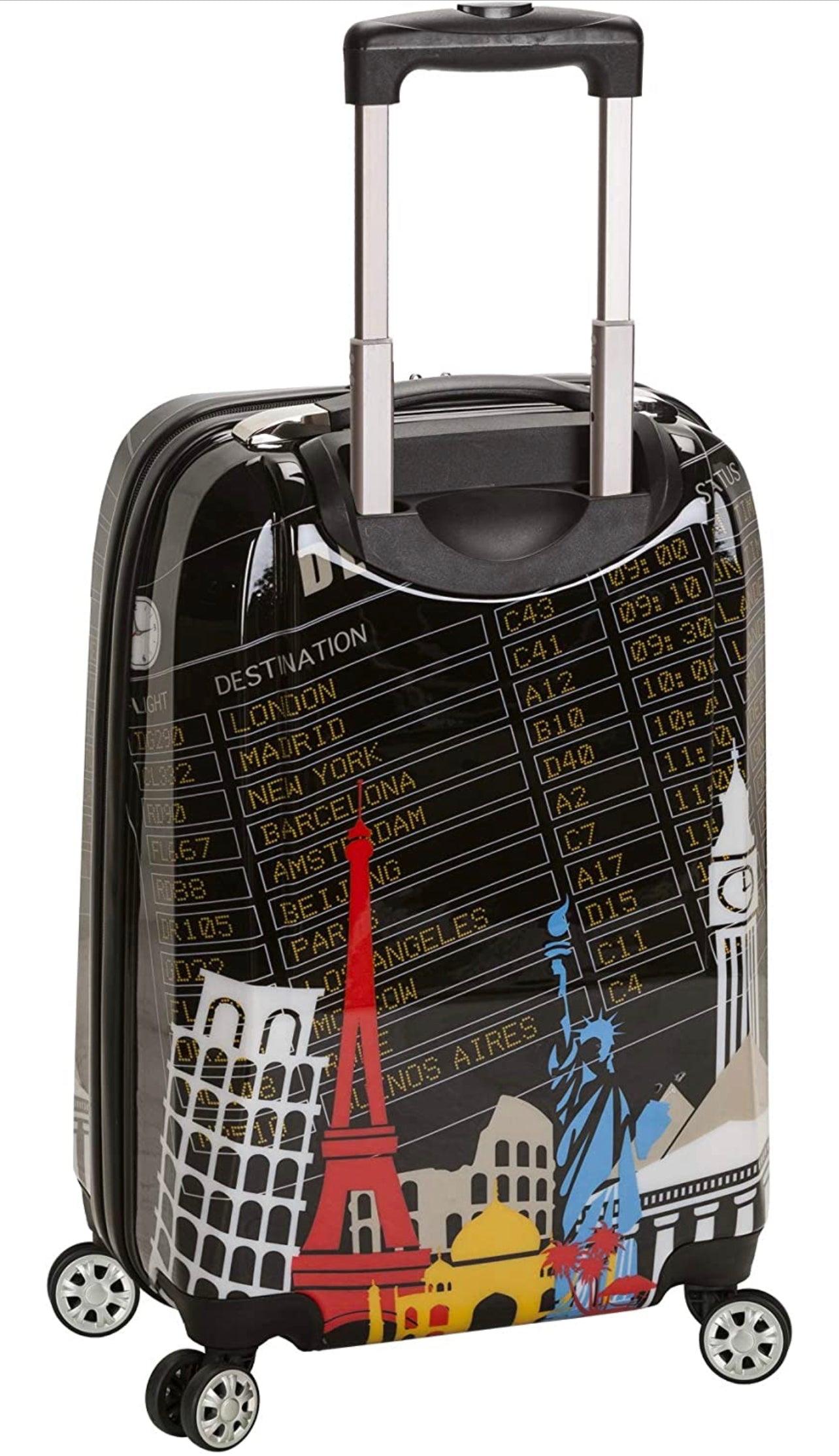 Departures Theme Carry On Luggage 20” - MyTravelShop.ca