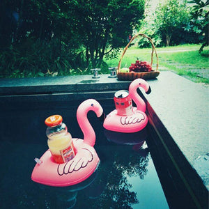 Flamingo Drink Holder Pool Float - My Travel Shop