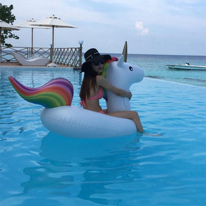 Giant Inflatable Unicorn Pool Float - My Travel Shop