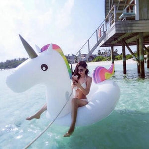 Giant Inflatable Unicorn Pool Float - My Travel Shop