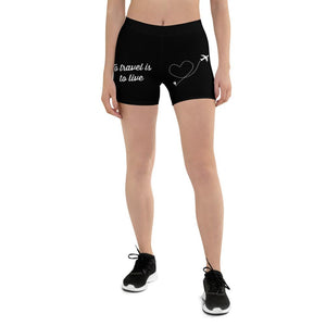 GTL Shorts Gym-Travel-Life Women's Perfect Fit - My Travel Shop
