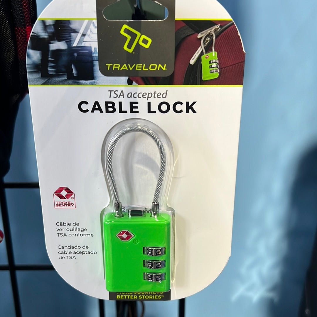Luggage cable lock - MyTravelShop.ca