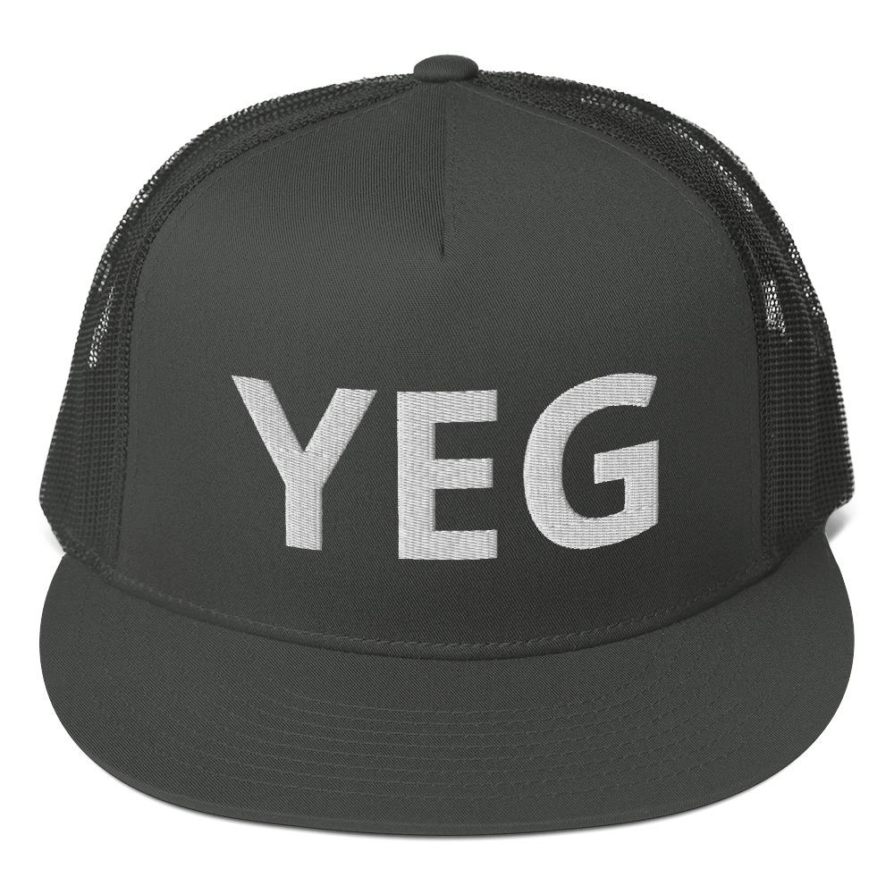 Mesh Back Snapback YEG Edmonton Proud - My Travel Shop