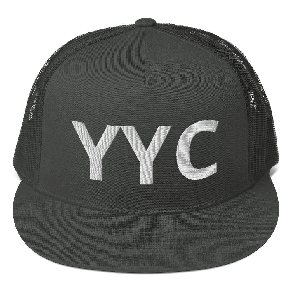 Mesh Back Snapback YYC Calgary Proud - My Travel Shop