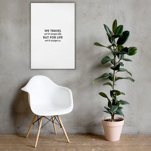Travel Quote Canvas - My Travel Shop