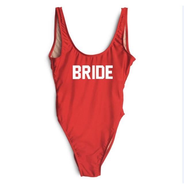 One Piece Swimsuit BRIDE - My Travel Shop