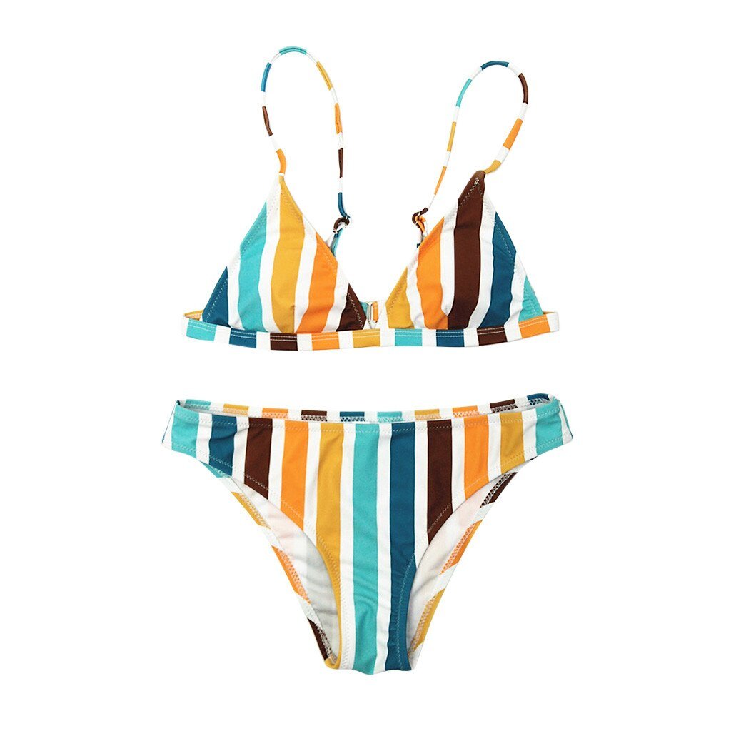  RTPR Women's Summer Swimwear Ladies Colorful Printed Swimsuit  Triangle Skirt Beach Bikini Big Bust Swimsuits (Blue, S) : Clothing, Shoes  & Jewelry