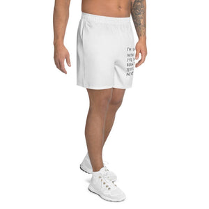Travel Lovers Men's Athletic Long Shorts - My Travel Shop
