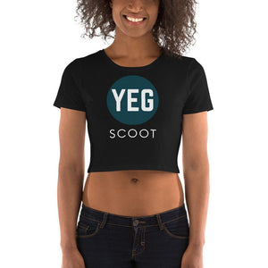 YEG Scoot Women’s Crop Tee - MyTravelShop.ca